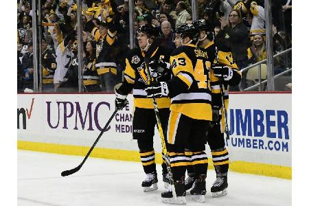 NHL: Kühnhackl bei Pittsburgh-Sieg wieder Zuschauer, Greiss und Seidenberg verlieren NHL: Kühnhackl bei Pittsburgh-Sieg wieder Zuschauer, Greiss und Seidenberg verlieren
