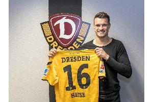 Zweite Liga: Dynamo verpflichtet Heise aus Stuttgart