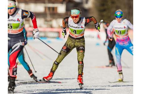 Skilanglauf: Frauen-Staffel glänzt in Schweden mit Platz zwei Skilanglauf: Frauen-Staffel glänzt in Schweden mit Platz zwei