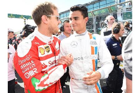Vettel und Wehrlein starten beim Race of Champions Vettel und Wehrlein starten beim Race of Champions