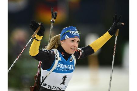 Neuner und Schumacher in 
