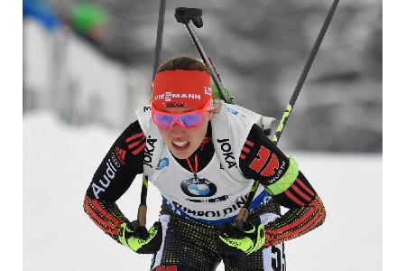 Biathlon: Dahlmeier zum Abschluss Vierte in der Verfolgung Biathlon: Dahlmeier zum Abschluss Vierte in der Verfolgung