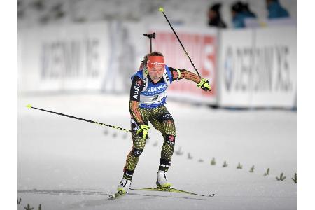 Biathlon: Dahlmeier im Massenstart von Oberhof Zweite - Koukalova siegt erneut Biathlon: Dahlmeier im Massenstart von Oberhof Zweite - Koukalova siegt erneut