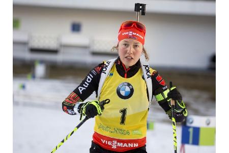 Biathlon: Nur ein Dahlmeier-Start in Oberhof Biathlon: Nur ein Dahlmeier-Start in Oberhof
