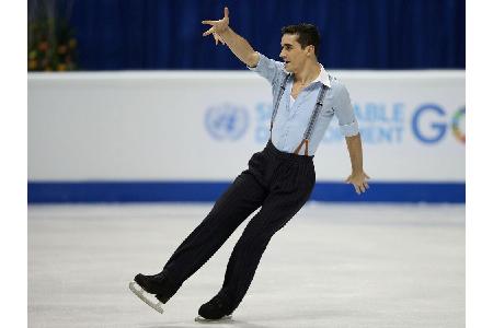Eiskunstlauf-EM: Fentz Zwölfter - Fernandez vor fünftem Titel Eiskunstlauf-EM: Fentz Zwölfter - Fernandez vor fünftem Titel