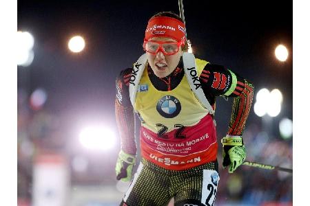 Biathlon: Dahlmeier führt DSV-Staffel zum Sieg Biathlon: Dahlmeier führt DSV-Staffel zum Sieg