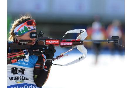 Biathlon: Horchler gewinnt in Antholz Massenstart vor Dahlmeier Biathlon: Horchler gewinnt in Antholz Massenstart vor Dahlmeier