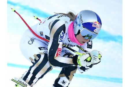 Abfahrt auf der Kandahar: 77. Weltcup-Sieg für Vonn - Rebensburg hervorragende Dritte Abfahrt auf der Kandahar: 77. Weltcup-Sieg für Vonn - Rebensburg hervorragende Dritte