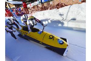 Deutsche Viererbobs verpassen Podest in Igls