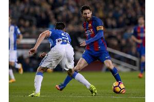 Messi bewahrt Barcelona vor dem nächsten Rückschlag