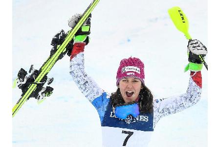 Ski-WM in St. Moritz, Kombination der Frauen: Szenen, Zitate, Fakten Ski-WM in St. Moritz, Kombination der Frauen: Szenen, Zitate, Fakten