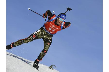 Biathlon-WM: Männer-Einzel mit Schempp, Lesser, Peiffer und Doll Biathlon-WM: Männer-Einzel mit Schempp, Lesser, Peiffer und Doll