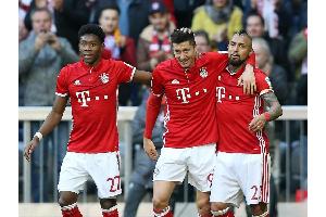 Dreierpack von Lewandowski: Gala-Bayern demütigen kopflosen HSV