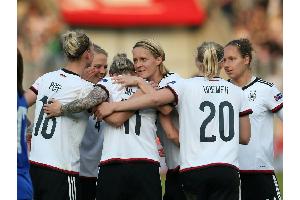 DFB-Frauen mit großem Selbstvertrauen in die USA: "Wollen alle Spiele gewinnen"