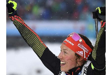 Biathlon-WM: Dahlmeiers Massenstart-Einsatz nicht gefährdet