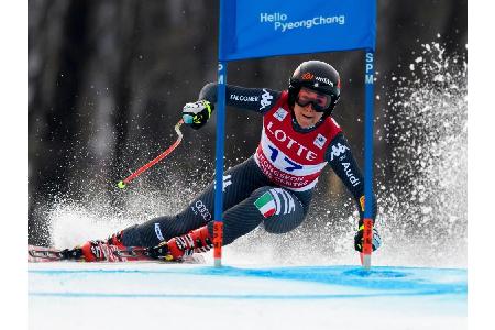 Ski alpin: Goggia gewinnt bei Olympia-Test auch Super-G - Rebensburg 7. Ski alpin: Goggia gewinnt bei Olympia-Test auch Super-G - Rebensburg 7.