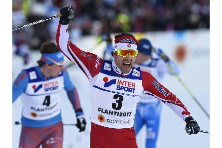 Kanadier Harvey holt WM-Gold über 50 km - Bögl guter 18. Kanadier Harvey holt WM-Gold über 50 km - Bögl guter 18.
