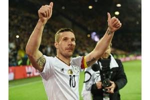 Podolski-Abschied beschert ARD gute TV-Quote