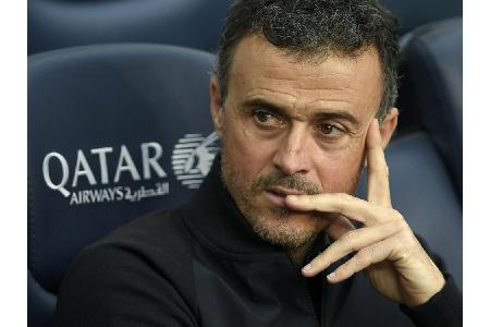 Enrique: Kein Krach mit den Spielern Enrique: Kein Krach mit den Spielern