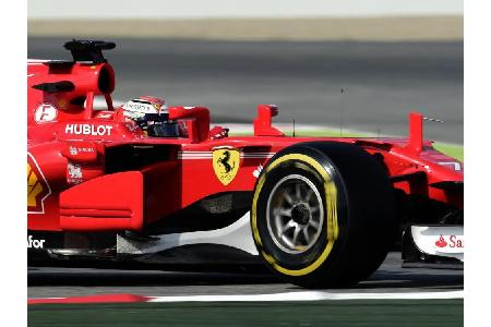 Letzter Test in Barcelona: Ferrari gibt erneut das Tempo vor