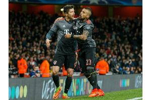5:1 beim FC Arsenal: FC Bayern locker im Viertelfinale der Champions League