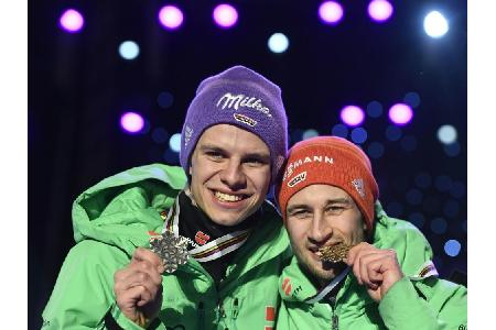 Wellinger von der Großschanze klarer Medaillenkandidat Wellinger von der Großschanze klarer Medaillenkandidat