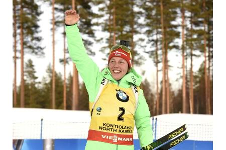 Deutschlands Sportlerin des Jahres? Dahlmeier bleibt bescheiden Deutschlands Sportlerin des Jahres? Dahlmeier bleibt bescheiden