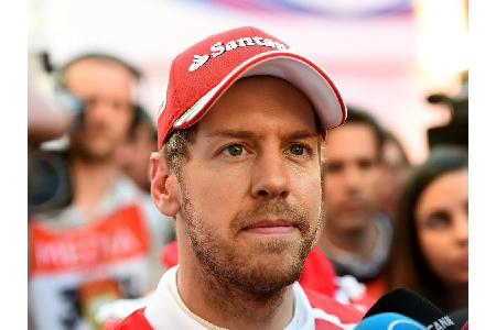 Schneller als Hamilton: Vettel unterstreicht starke Verfassung Schneller als Hamilton: Vettel unterstreicht starke Verfassung