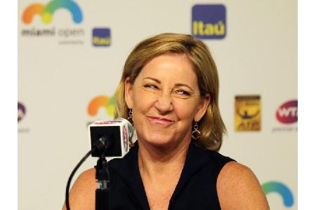 Tennis-Ikone Evert rät Kerber zu Tennis-Ikone Evert rät Kerber zu