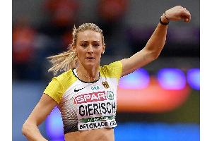 Als erste Deutsche: Dreispringerin Gierisch gewinnt historisches EM-Gold