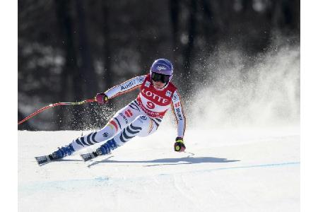 Ski alpin: Goggia gewinnt Olympia-Generalprobe - Rebensburg 14. Ski alpin: Goggia gewinnt Olympia-Generalprobe - Rebensburg 14.
