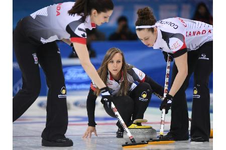 16. WM-Gold für Kanadas Curling-Damen 16. WM-Gold für Kanadas Curling-Damen