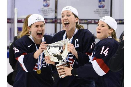 Boykott vom Tisch: US-Eishockeyspielerinnen treten bei Heim-WM an Boykott vom Tisch: US-Eishockeyspielerinnen treten bei Heim-WM an