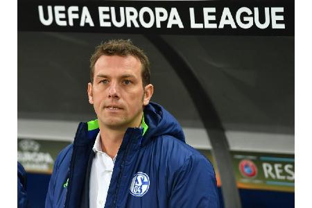 Schalke-Trainer Weinzierl fordert neue Stars Schalke-Trainer Weinzierl fordert neue Stars