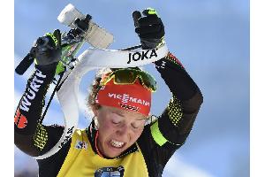 Biathletin Dahlmeier gewinnt Weltcup-Sprint in Pyeongchang