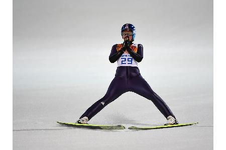 Skisprung-Weltmeisterin Vogt zum Saisonabschluss Siebte Skisprung-Weltmeisterin Vogt zum Saisonabschluss Siebte