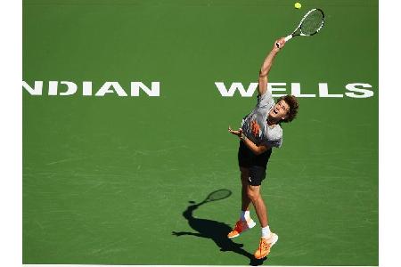 Indian Wells: Zverev weiter, Struff raus