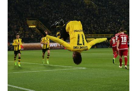Aubameyang trifft, Bürki rettet - BVB siegt Aubameyang trifft, Bürki rettet - BVB siegt