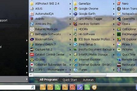 Vista Start Menu kann das Startmenü von Windows ersetzen. Hiermit wird der Zugriff auf Funktionen und Programme übersichtlic...