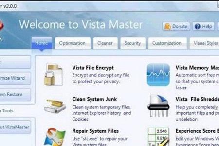 Vista Visual Master ist eine Deskmodding-Komplett-Lösung für Windows Vista. Mit diesem Tool lassen sich unter anderem Anmeld...