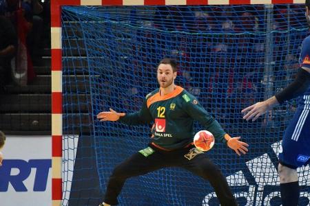 Handball: Löwen wochenlang ohne Torhüter Palicka Handball: Löwen wochenlang ohne Torhüter Palicka