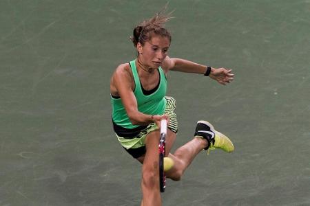 Tennis: Beck verliert in Charleston gegen Wozniacki Tennis: Beck verliert in Charleston gegen Wozniacki
