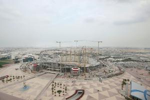 WM 2022: Erstes Stadion in Katar vor der Fertigstellung