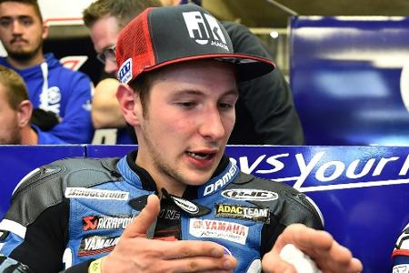 Motorrad-Pilot Fritz nach schwerem Sturz in stabilem Zustand Motorrad-Pilot Fritz nach schwerem Sturz in stabilem Zustand