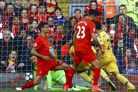 Dämpfer für Liverpool - ManUnited bleibt auf Tuchfühlung Dämpfer für Liverpool - ManUnited bleibt auf Tuchfühlung