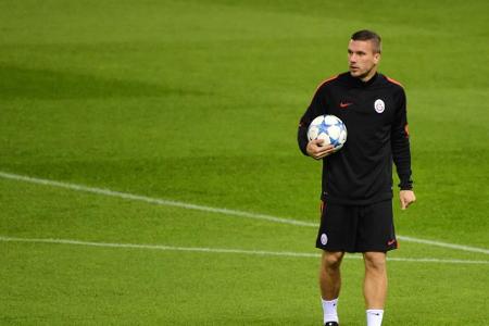 Türkei: Rückschlag für Podolski und Galatasaray Türkei: Rückschlag für Podolski und Galatasaray