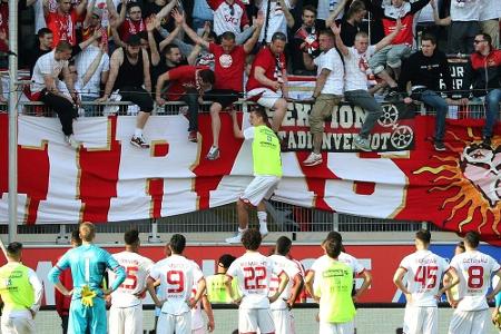 600 Fans unterstützen Mainz vor Heimspiel gegen Berlin 600 Fans unterstützen Mainz vor Heimspiel gegen Berlin
