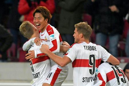 Stuttgart nach Derbysieg zurück an der Tabellenspitze Stuttgart nach Derbysieg zurück an der Tabellenspitze