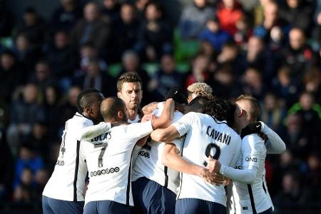 Frankreich: PSG zieht mit Monaco gleich Frankreich: PSG zieht mit Monaco gleich