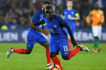 Chelsea-Profi Kanté Englands Spieler des Jahres Chelsea-Profi Kanté Englands Spieler des Jahres